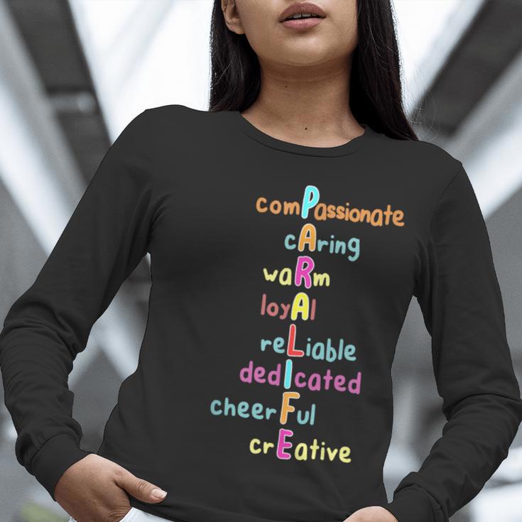 Paraprofessional Teacher Para Sped Ed Parapro Women Long Sleeve T-Shirt, funny gift Paraprofessional Teacher Para Sped Ed Parapro Women Long Sleeve T-Shirt, funny gift