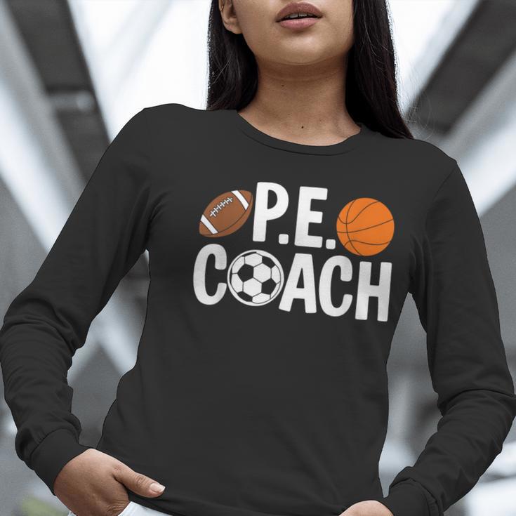 PE Gym Teacher Quotes School Class Instructor And Coach Women Long Sleeve T-Shirt, Pe Teacher Shirts, funny gift