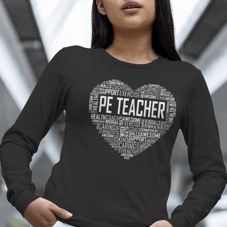 PE Physical Education Teacher PEAppreciation Coach Women Long Sleeve T-Shirt, Pe Teacher Shirts, funny gift PE Physical Education Teacher PEAppreciation Coach Women Long Sleeve T-Shirt, Pe Teacher Shirts, funny gift