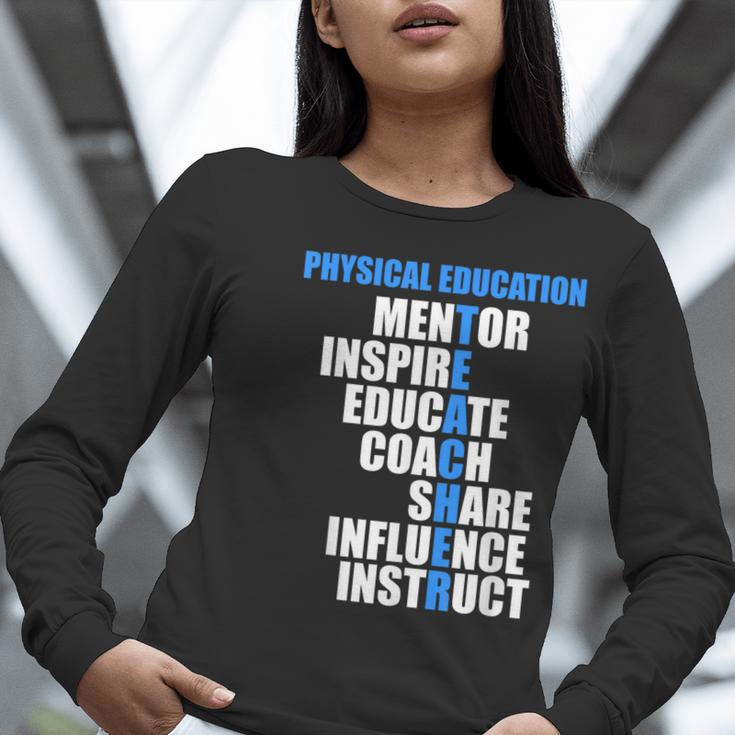 PE Physical Education Teacher For PE Teacher Women Long Sleeve T-Shirt, Pe Teacher Shirts, funny gift PE Physical Education Teacher For PE Teacher Women Long Sleeve T-Shirt, Pe Teacher Shirts, funny gift