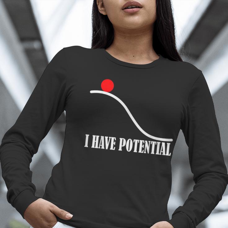 Physics I Have Potential Energy Physics Teacher Women Long Sleeve T-Shirt, funny gift Physics I Have Potential Energy Physics Teacher Women Long Sleeve T-Shirt, funny gift