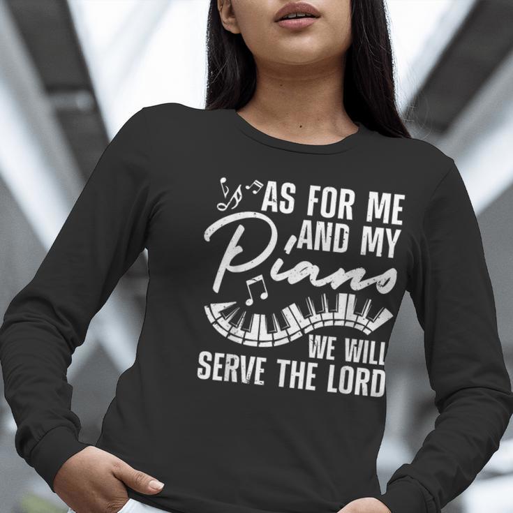 Piano Player Art For Men Women Pianist Piano Teacher Women Long Sleeve T-Shirt, funny gift Piano Player Art For Men Women Pianist Piano Teacher Women Long Sleeve T-Shirt, funny gift