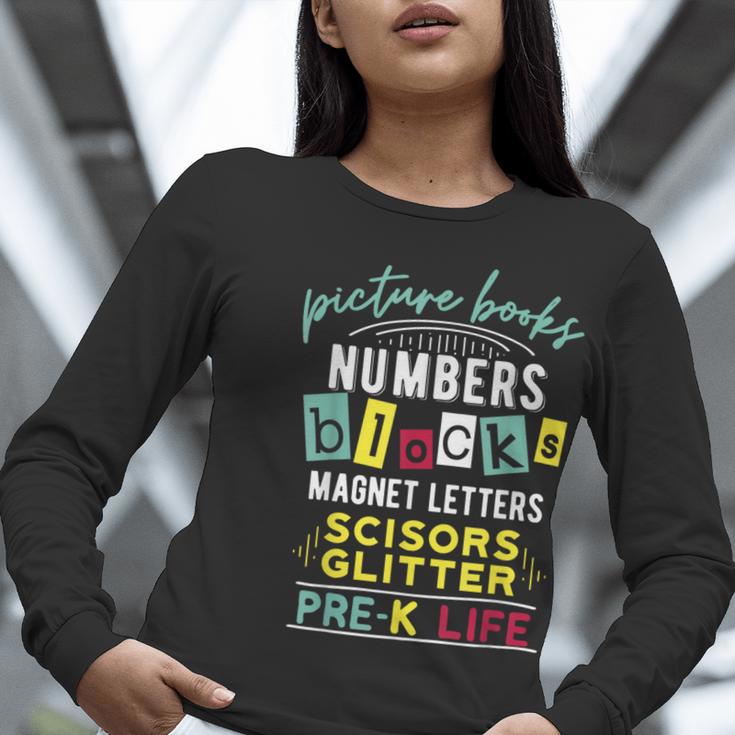 Pre-K Life Preschool Teacher Tees Men Women T-Shirt Women Long Sleeve T-Shirt, funny gift Pre-K Life Preschool Teacher Tees Men Women T-Shirt Women Long Sleeve T-Shirt, funny gift