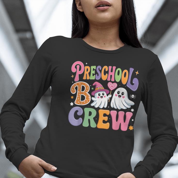 Preschool Boo Crew Preschool Teacher Student Halloween Women Long Sleeve T-Shirt, funny gift Preschool Boo Crew Preschool Teacher Student Halloween Women Long Sleeve T-Shirt, funny gift