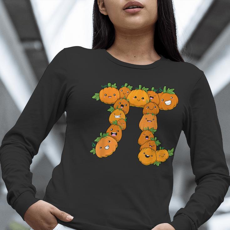 Pumpkin Pi Math Teacher Halloween Costume Geometry Women Long Sleeve T-Shirt, funny gift Pumpkin Pi Math Teacher Halloween Costume Geometry Women Long Sleeve T-Shirt, funny gift