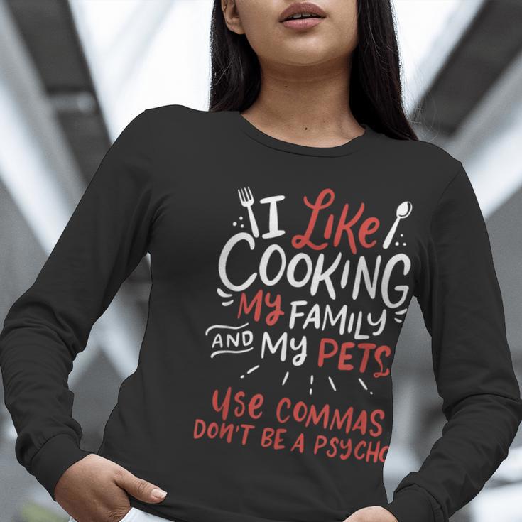 Punctuation Saves Lives I English Grammar Teacher Women Long Sleeve T-Shirt, English Teacher Shirts, funny gift
