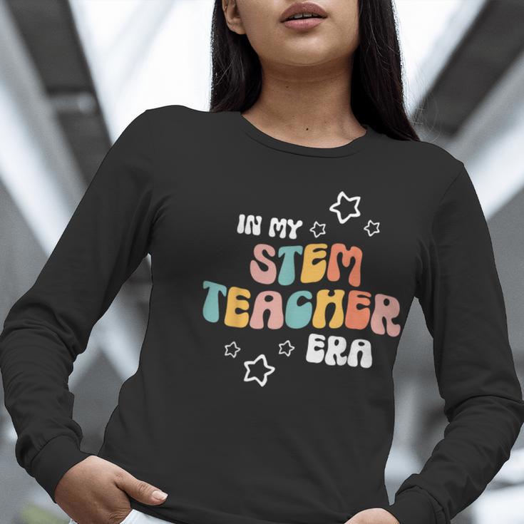 Retro Boho Math Science Professor In My STEM Teacher Era Women Long Sleeve T-Shirt, Science Teacher Shirts, funny gift Retro Boho Math Science Professor In My STEM Teacher Era Women Long Sleeve T-Shirt, Science Teacher Shirts, funny gift