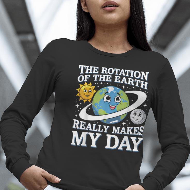 Rotation Of Earth Science Teacher Earth Day Men Women Women Long Sleeve T-Shirt, Science Teacher Shirts, funny gift Rotation Of Earth Science Teacher Earth Day Men Women Women Long Sleeve T-Shirt, Science Teacher Shirts, funny gift