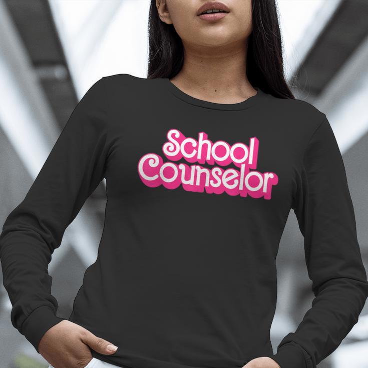 School Counselor Back To School Teacher Life Women Long Sleeve T-Shirt, funny gift School Counselor Back To School Teacher Life Women Long Sleeve T-Shirt, funny gift