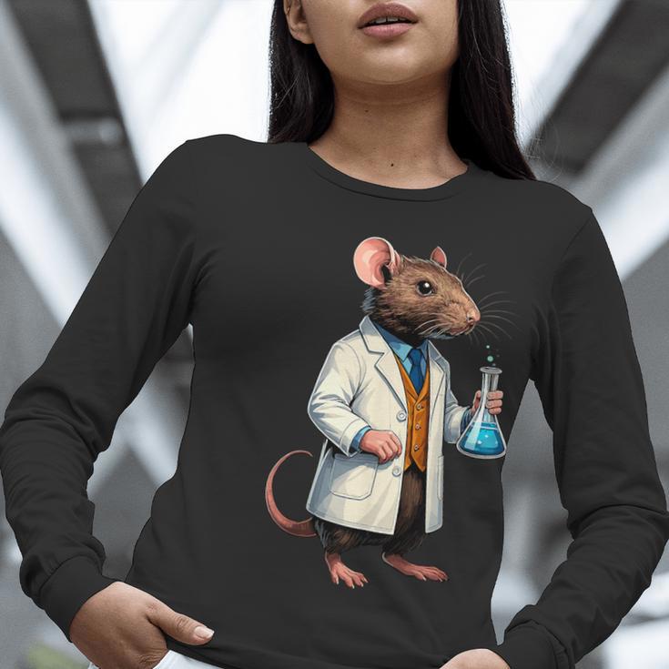 Science Rat Lab Science Scientist Mouse Teacher Chemistry Women Long Sleeve T-Shirt, Science Teacher Shirts, funny gift Science Rat Lab Science Scientist Mouse Teacher Chemistry Women Long Sleeve T-Shirt, Science Teacher Shirts, funny gift