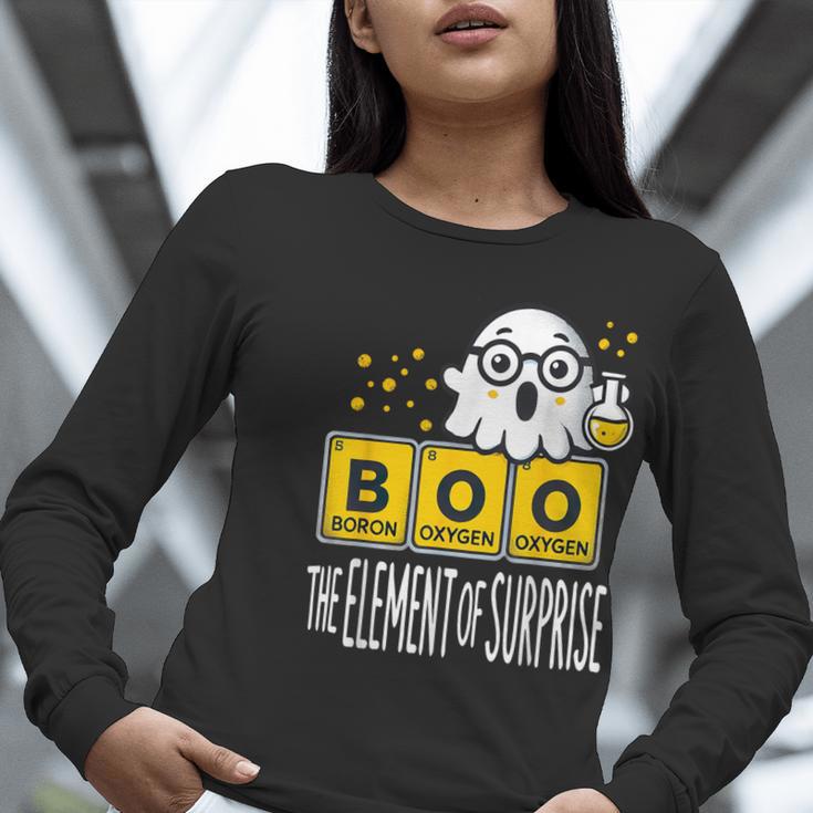 Science Teacher Halloween Elements Of Surprise Chemistry Women Long Sleeve T-Shirt, Science Teacher Shirts, funny gift Science Teacher Halloween Elements Of Surprise Chemistry Women Long Sleeve T-Shirt, Science Teacher Shirts, funny gift
