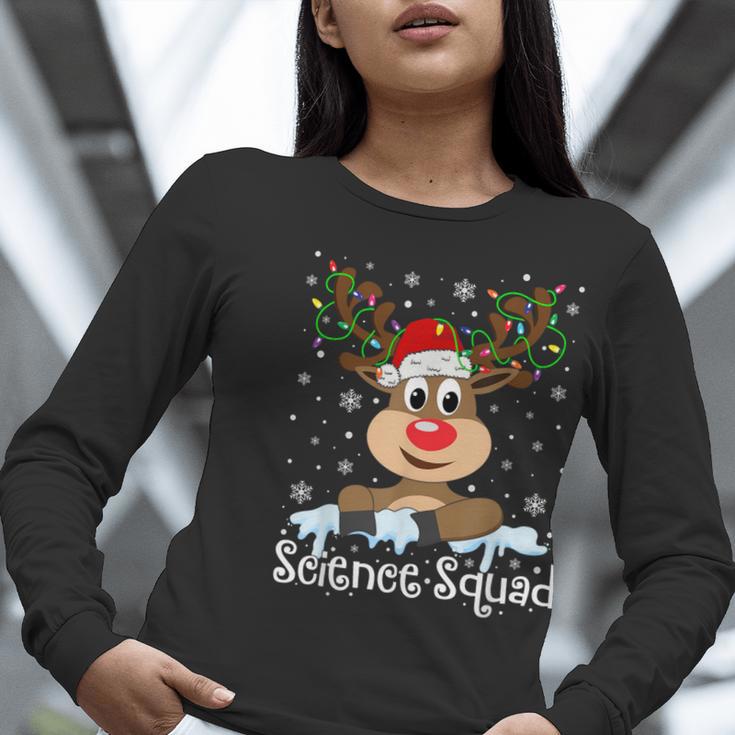 Science Teacher Squad Reindeer Christmas Teacher Xmas Lights For Men Women Women Long Sleeve T-Shirt, Science Teacher Shirts, funny gift Science Teacher Squad Reindeer Christmas Teacher Xmas Lights For Men Women Women Long Sleeve T-Shirt, Science Teacher Shirts, funny gift