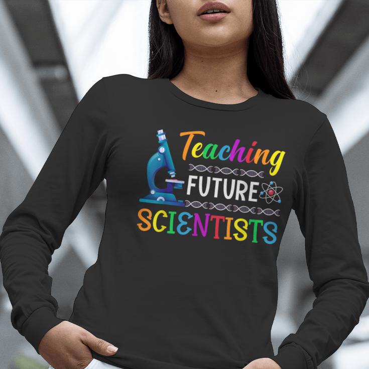 Science Teacher Teaching Future Scientists School Instructor Women Long Sleeve T-Shirt, Science Teacher Shirts, Future Teacher Shirts, funny gift Science Teacher Teaching Future Scientists School Instructor Women Long Sleeve T-Shirt, Science Teacher Shirts, Future Teacher Shirts, funny gift