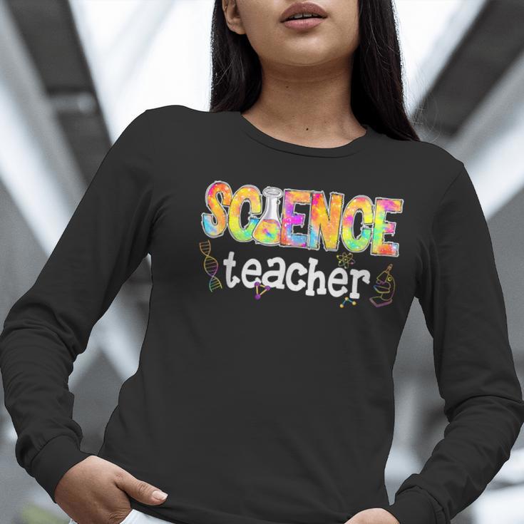 Science Teacher Tie Dye Science Teaching Back To School Women Long Sleeve T-Shirt, Science Teacher Shirts, funny gift Science Teacher Tie Dye Science Teaching Back To School Women Long Sleeve T-Shirt, Science Teacher Shirts, funny gift