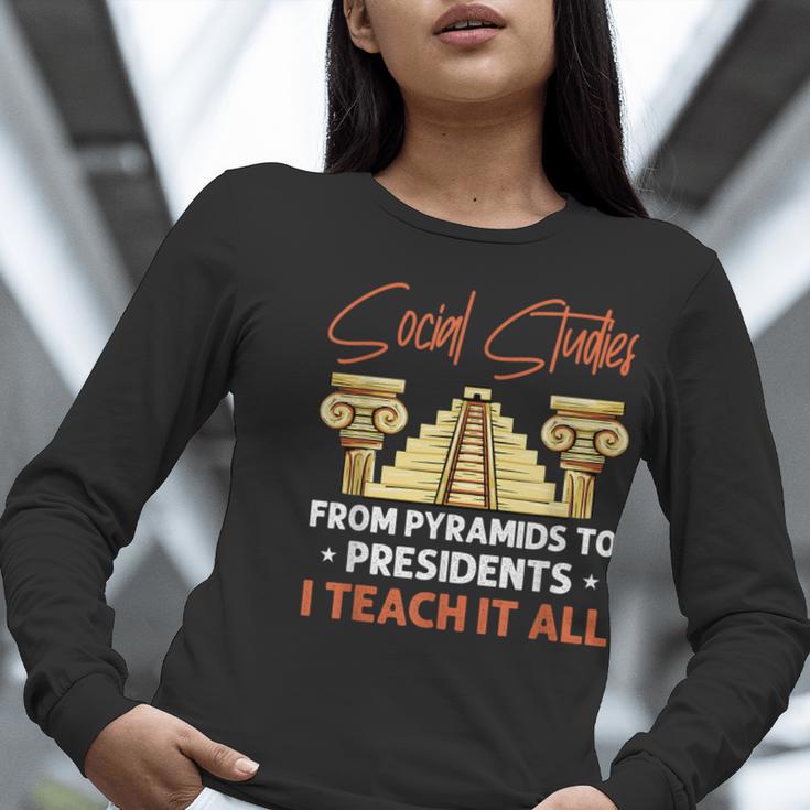 Social Studies Teacher World History Teacher Men Women Women Long Sleeve T-Shirt, History Teacher Shirts, funny gift Social Studies Teacher World History Teacher Men Women Women Long Sleeve T-Shirt, History Teacher Shirts, funny gift