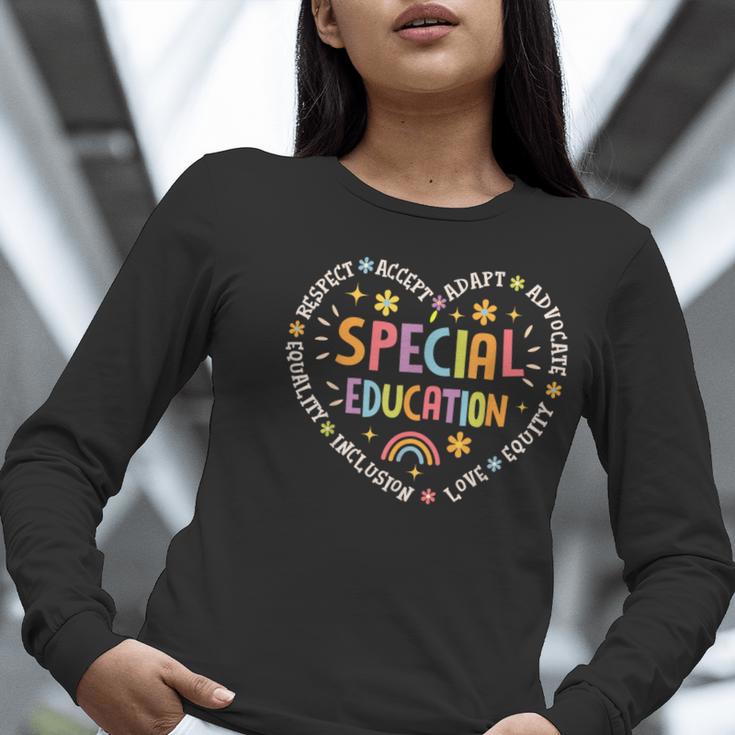Special Education Squad Dream Team SPED Teacher Appreciation Women Long Sleeve T-Shirt, funny gift Special Education Squad Dream Team SPED Teacher Appreciation Women Long Sleeve T-Shirt, funny gift