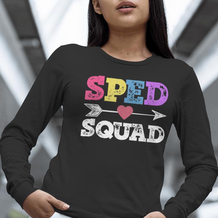 Special Education Squad Shirt SPED Squad Teacher's Day For Men Women Women Long Sleeve T-Shirt, funny gift Special Education Squad Shirt SPED Squad Teacher's Day For Men Women Women Long Sleeve T-Shirt, funny gift