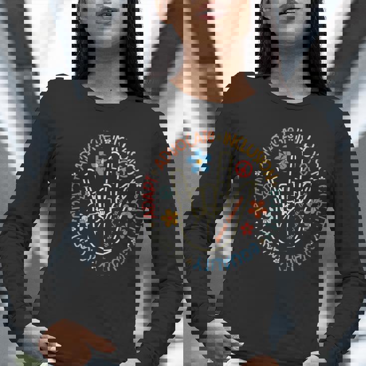 Special Education Teacher Inspirational SPED Teachers Autism Women Long Sleeve T-Shirt, funny gift