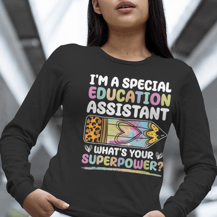 Special Educational Assistant And Sped Teacher Women Long Sleeve T-Shirt, funny gift