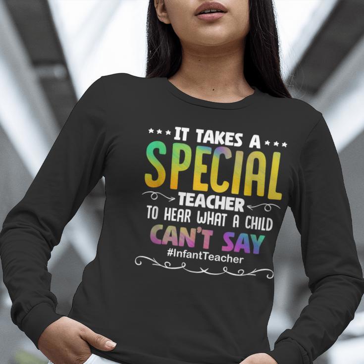 Special Teacher Daycare School Childcare Infant Teacher Women Long Sleeve T-Shirt, funny gift Special Teacher Daycare School Childcare Infant Teacher Women Long Sleeve T-Shirt, funny gift