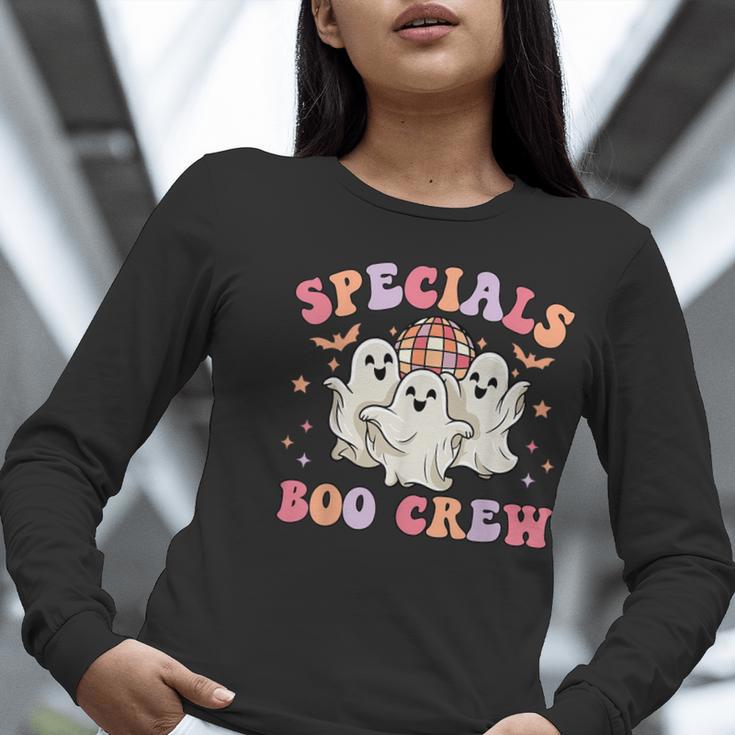 Specials Boo Crew Art Music Pe Tech Teacher Ghost Halloween Women Long Sleeve T-Shirt, Pe Teacher Shirts, funny gift