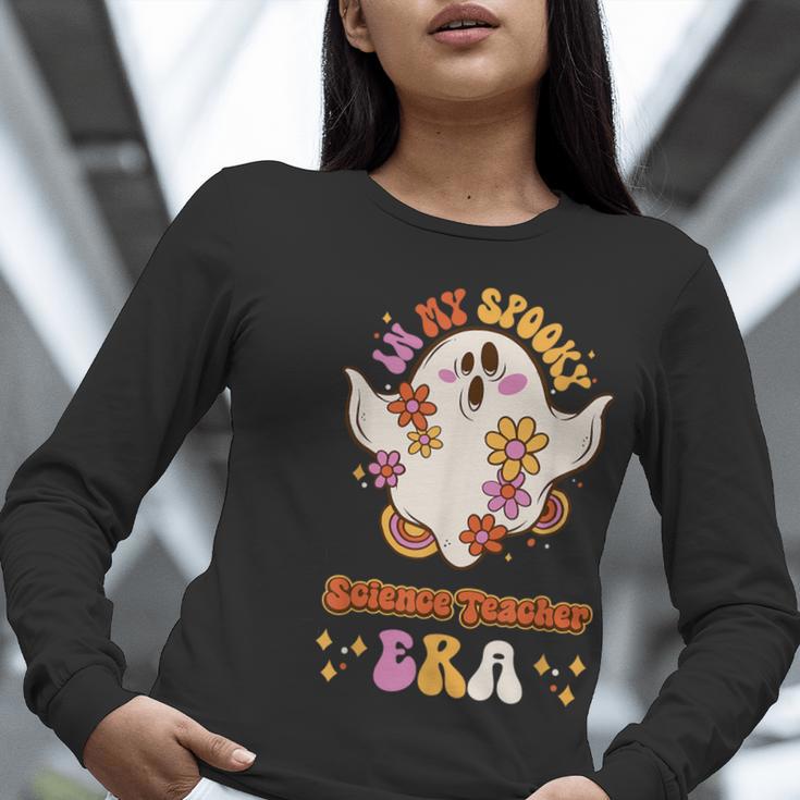 In My Spooky Science Teacher Era Occupational Haunts Women Long Sleeve T-Shirt, Science Teacher Shirts, funny gift In My Spooky Science Teacher Era Occupational Haunts Women Long Sleeve T-Shirt, Science Teacher Shirts, funny gift