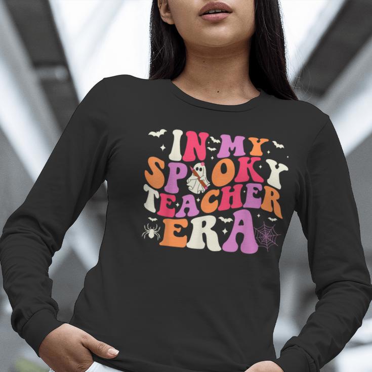 In My Spooky Teacher Era Halloween Teacher Back To School Women Long Sleeve T-Shirt, funny gift In My Spooky Teacher Era Halloween Teacher Back To School Women Long Sleeve T-Shirt, funny gift