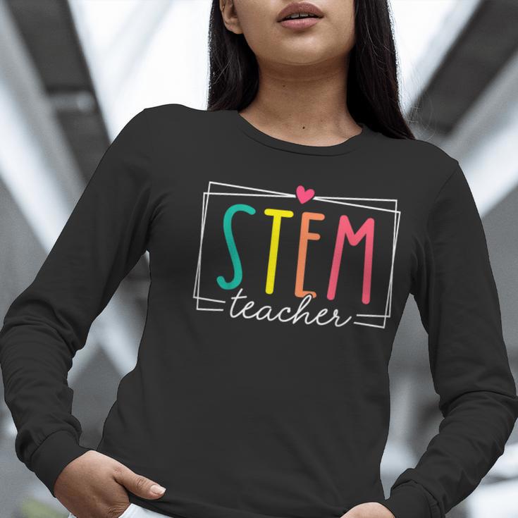 STEM Teacher Science Appreciation Women Back To School Women Long Sleeve T-Shirt, Science Teacher Shirts, funny gift