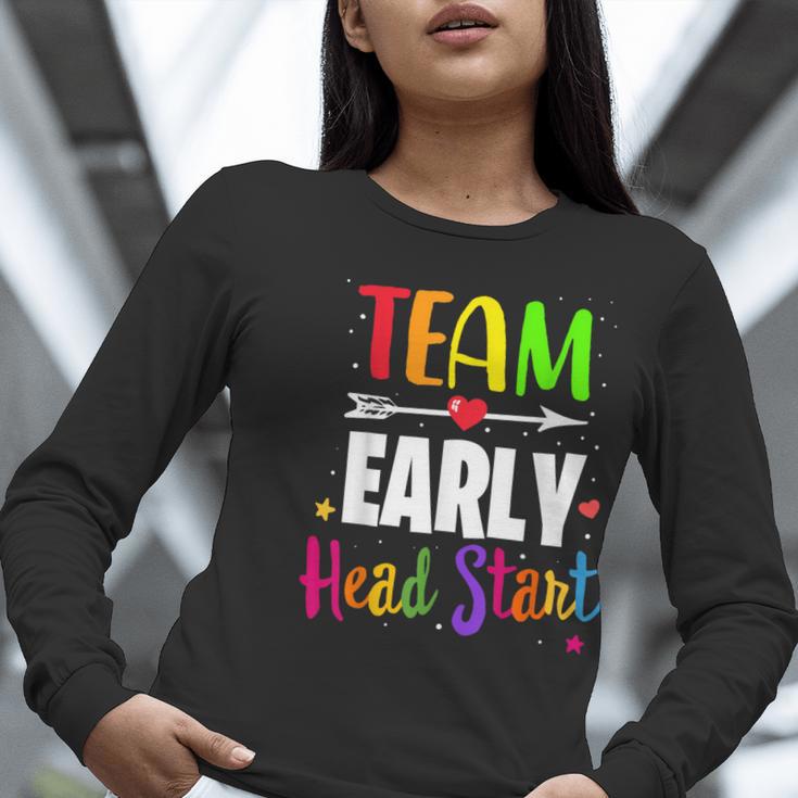Teacher Early Childhood Education Preschool Head Start Crew Women Long Sleeve T-Shirt, funny gift
