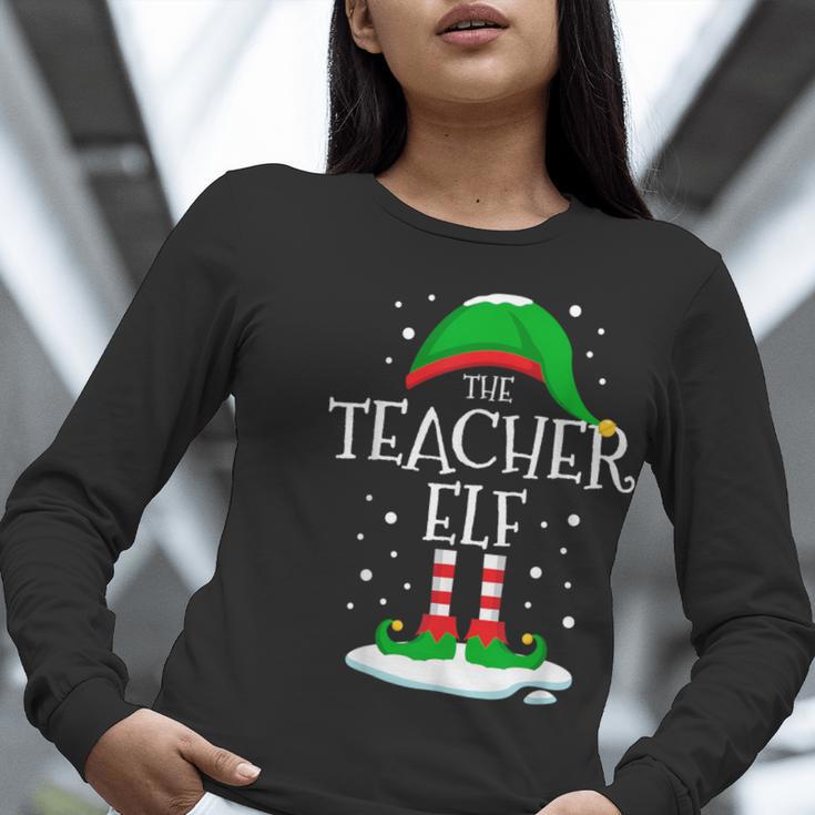 The Teacher Elf Christmas Family Matching Xmas Group For Men Women Women Long Sleeve T-Shirt, funny gift The Teacher Elf Christmas Family Matching Xmas Group For Men Women Women Long Sleeve T-Shirt, funny gift