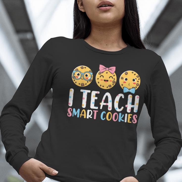 Teacher I Teach Smart Cookies For Men Women Kids Women Long Sleeve T-Shirt, funny gift Teacher I Teach Smart Cookies For Men Women Kids Women Long Sleeve T-Shirt, funny gift