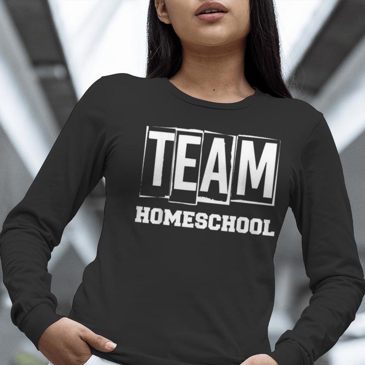 Team Homeschool Homeschooler Homeschooling Teacher Mom Kids Women Long Sleeve T-Shirt, funny gift Team Homeschool Homeschooler Homeschooling Teacher Mom Kids Women Long Sleeve T-Shirt, funny gift