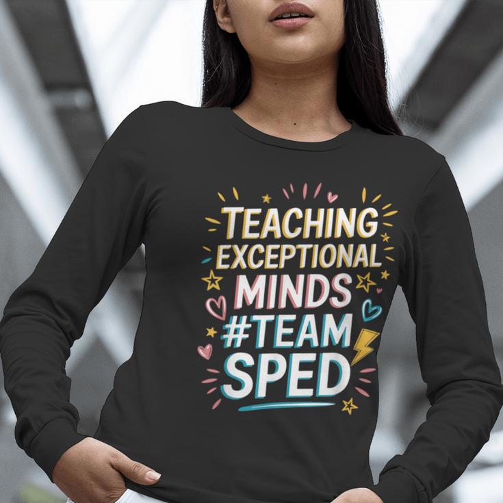 Team Sped Sped Teacher Special Education Teacher Team Women Long Sleeve T-Shirt, funny gift