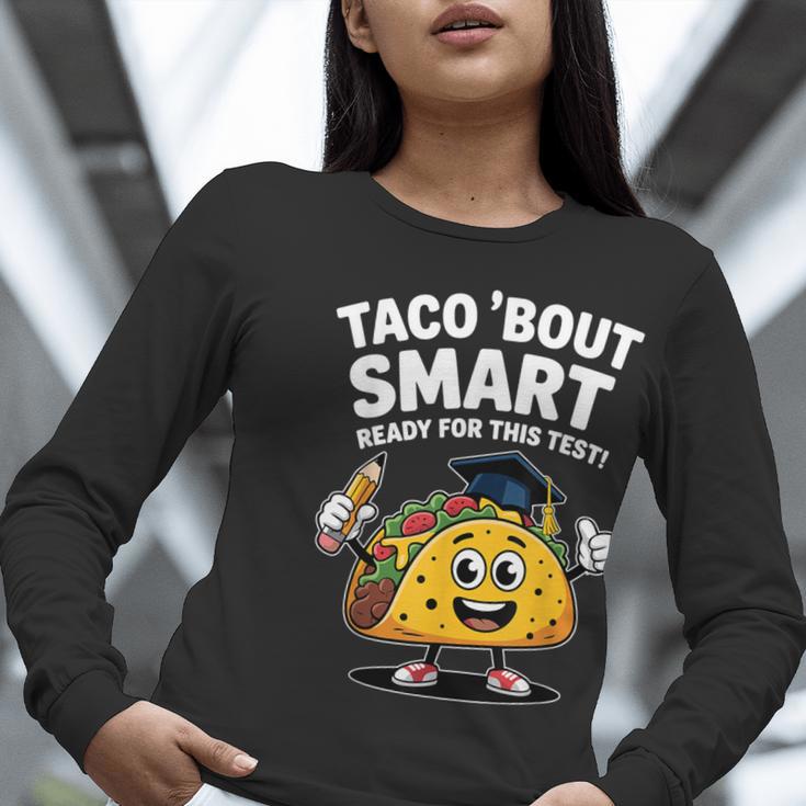 Test Day Teacher Shirt Motivational Testing Day Taco Testing Women Long Sleeve T-Shirt, funny gift Test Day Teacher Shirt Motivational Testing Day Taco Testing Women Long Sleeve T-Shirt, funny gift