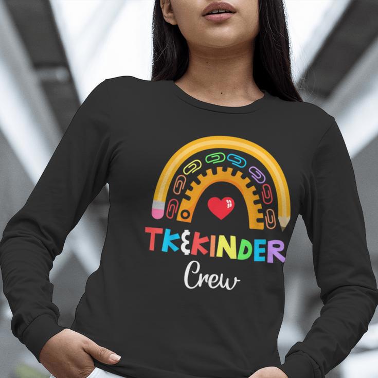 TK And Kinder Crew TK Teacher Transitional Kindergarten PreK Women Long Sleeve T-Shirt, funny gift TK And Kinder Crew TK Teacher Transitional Kindergarten PreK Women Long Sleeve T-Shirt, funny gift