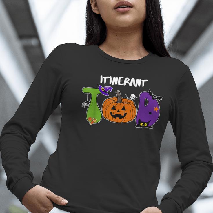 TOD Itinerant Teacher Of The Deaf Halloween ASL Interpreters Women Long Sleeve T-Shirt, funny gift TOD Itinerant Teacher Of The Deaf Halloween ASL Interpreters Women Long Sleeve T-Shirt, funny gift