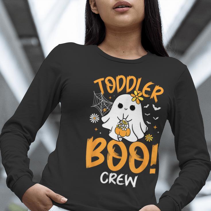 Toddler Boo Crew Babysitters Daycare Teacher Halloween Party Women Long Sleeve T-Shirt, funny gift Toddler Boo Crew Babysitters Daycare Teacher Halloween Party Women Long Sleeve T-Shirt, funny gift