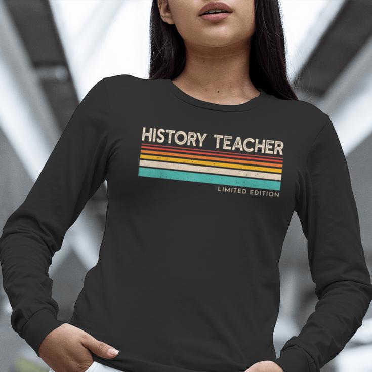 History Teacher Limited Edition Retro History Education Women Long Sleeve T-Shirt, History Teacher Shirts, funny gift History Teacher Limited Edition Retro History Education Women Long Sleeve T-Shirt, History Teacher Shirts, funny gift