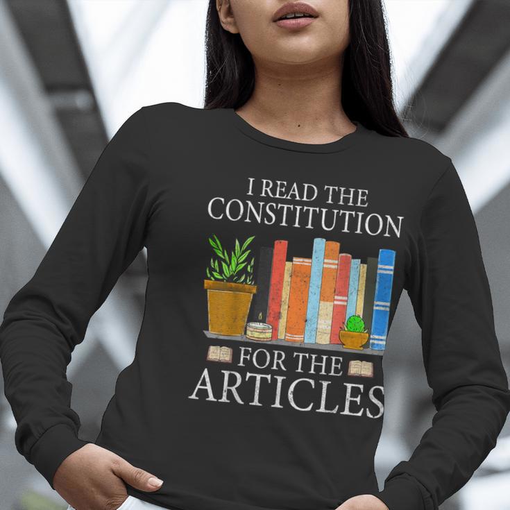 History Teacher I Read The Constitution For The Articles For Men Women Women Long Sleeve T-Shirt, History Teacher Shirts, funny gift History Teacher I Read The Constitution For The Articles For Men Women Women Long Sleeve T-Shirt, History Teacher Shirts, funny gift