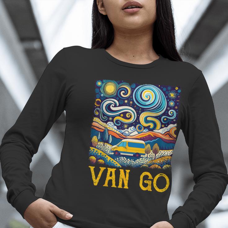 Van Go Vanlife Accessories Artist Art Teacher Women Long Sleeve T-Shirt, funny gift Van Go Vanlife Accessories Artist Art Teacher Women Long Sleeve T-Shirt, funny gift