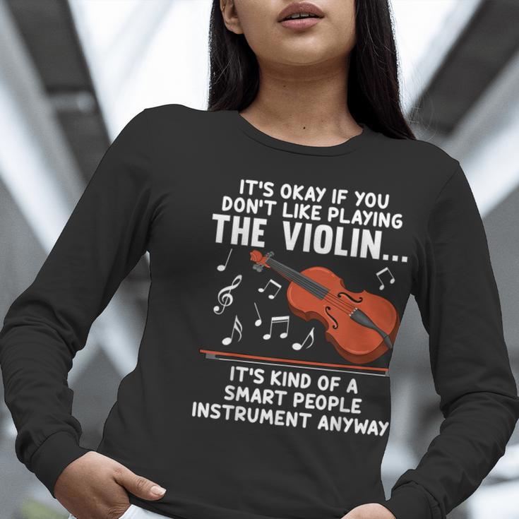Violin Player Costume For Men Women Violin Teacher Violinist Women Long Sleeve T-Shirt, funny gift Violin Player Costume For Men Women Violin Teacher Violinist Women Long Sleeve T-Shirt, funny gift