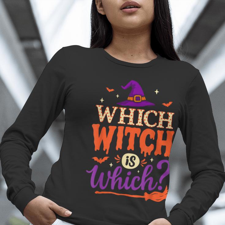 Which Witch Is Which Halloween For Women Men English Teacher Women Long Sleeve T-Shirt, English Teacher Shirts, funny gift Which Witch Is Which Halloween For Women Men English Teacher Women Long Sleeve T-Shirt, English Teacher Shirts, funny gift
