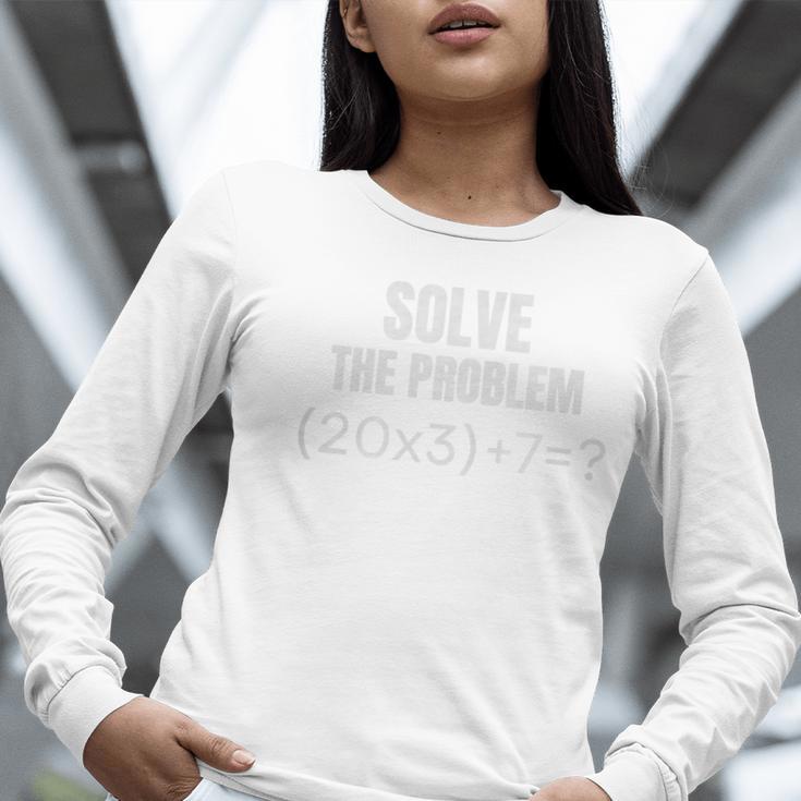 67 Meme PEMDAS Elementary Math Teacher Joke Brainrot Premium Tri-Blend Women Long Sleeve T-Shirt, funny gift