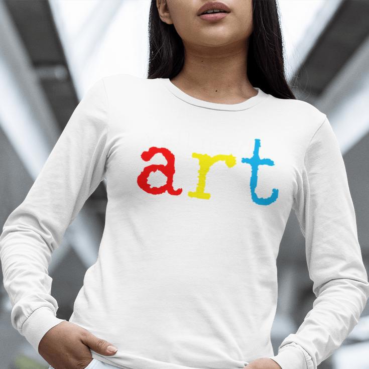 Art Teacher Artists Women Long Sleeve T-Shirt, funny gift Art Teacher Artists Women Long Sleeve T-Shirt, funny gift
