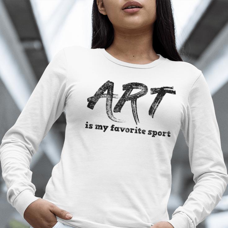 Art Teacher Women Long Sleeve T-Shirt, funny gift