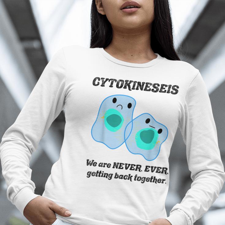 Biology T Shirts Science Biology Teacher Idea Women Long Sleeve T-Shirt, Science Teacher Shirts, funny gift