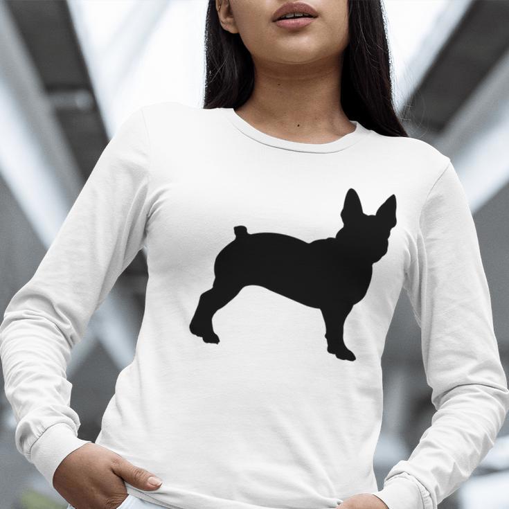 Boston Terrier Women Long Sleeve T-Shirt, funny gift