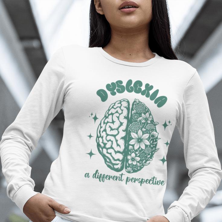 Dyslexia A Different Perspective Dyslexia Specialist Teacher Women Long Sleeve T-Shirt, funny gift