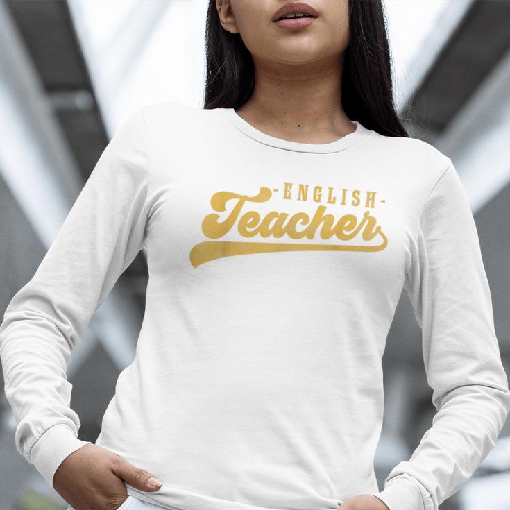 English Teacher Men Women Vintage Graphic English Teacher Women Long Sleeve T-Shirt, English Teacher Shirts, funny gift English Teacher Men Women Vintage Graphic English Teacher Women Long Sleeve T-Shirt, English Teacher Shirts, funny gift