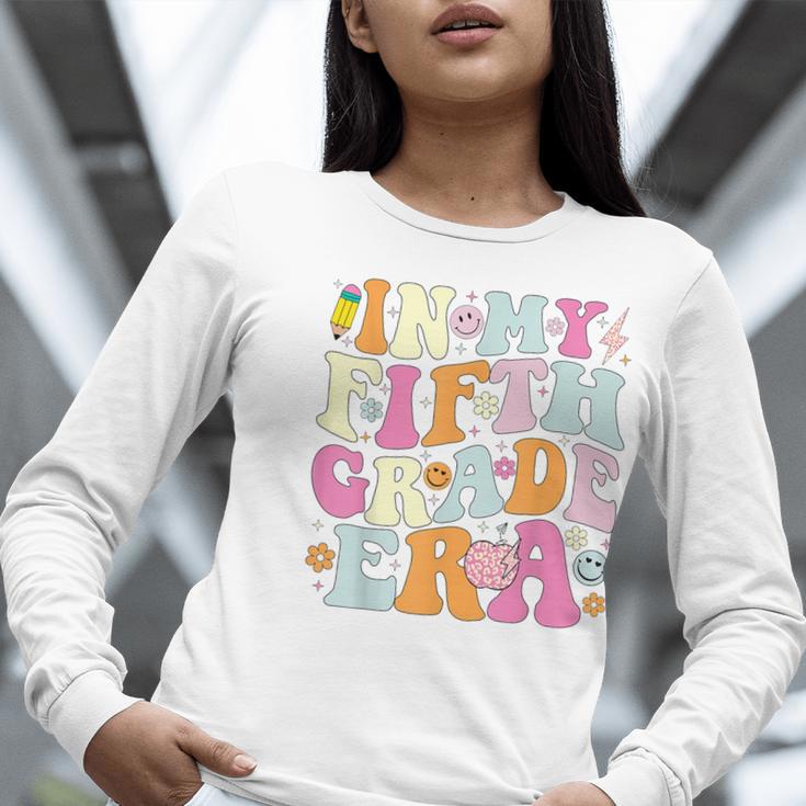 In My Fifth Grade Era 5th Grade Era Teacher Back To School Women Long Sleeve T-Shirt, funny gift In My Fifth Grade Era 5th Grade Era Teacher Back To School Women Long Sleeve T-Shirt, funny gift